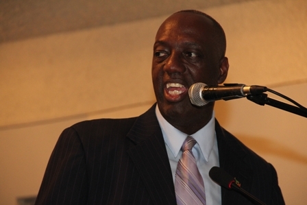 Commissioner of Police in St. Kitts and Nevis Mr. Celvin G. Walwyn